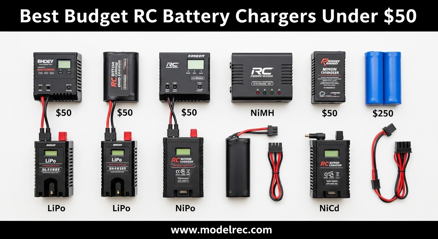 Best Budget RC Battery Chargers Under $50