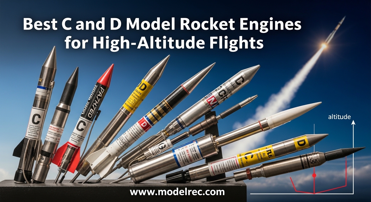 Best C and D Model Rocket Engines for High-Altitude Flights