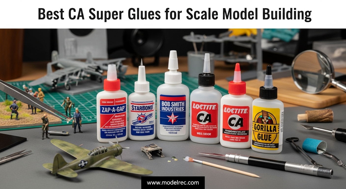 Best CA Super Glues for Scale Model Building