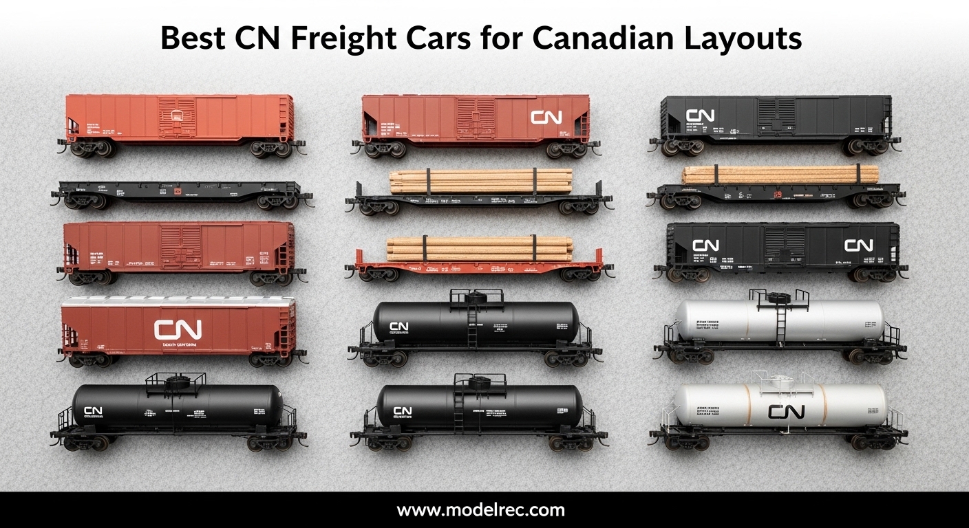 Best CN Freight Cars for Canadian Layouts
