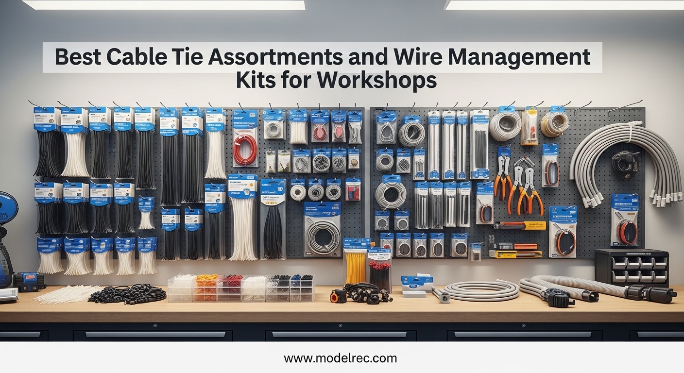 Best Cable Tie Assortments and Wire Management Kits for Workshops