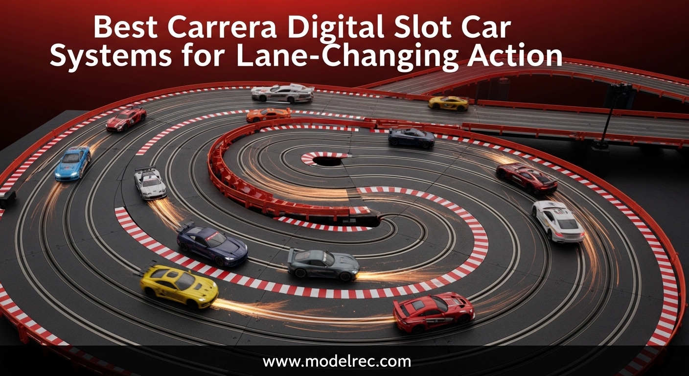 Best Carrera Digital Slot Car Systems for Lane-Changing Action