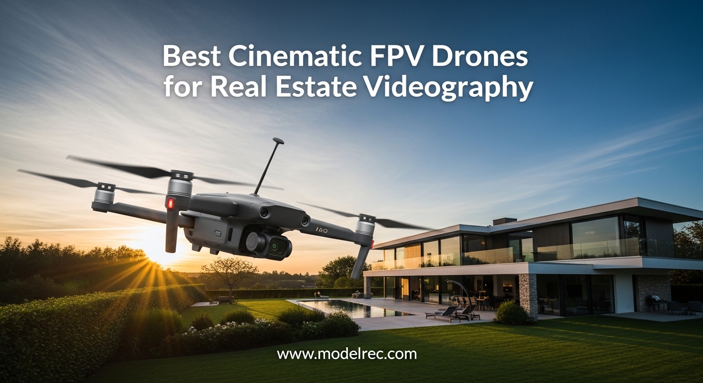 Best Cinematic FPV Drones for Real Estate Videography