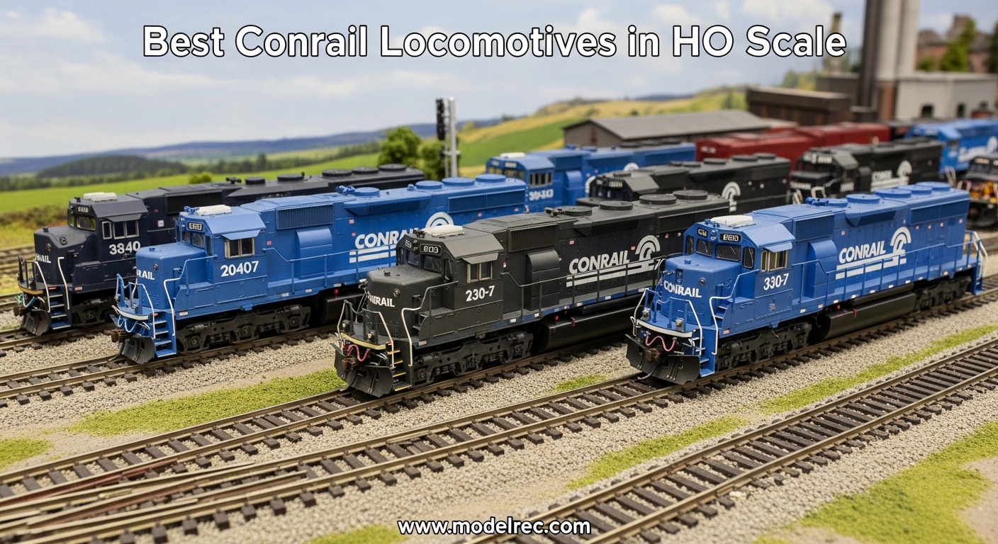 Best Conrail Locomotives in HO Scale
