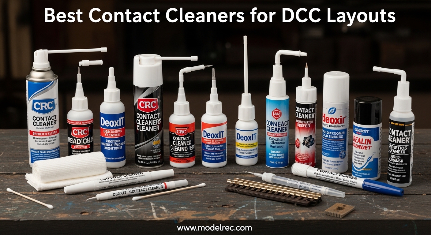 Best Contact Cleaners for DCC Layouts