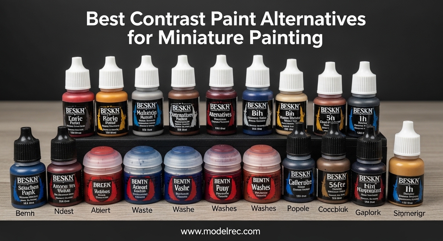 Best Contrast Paint Alternatives for Miniature Painting