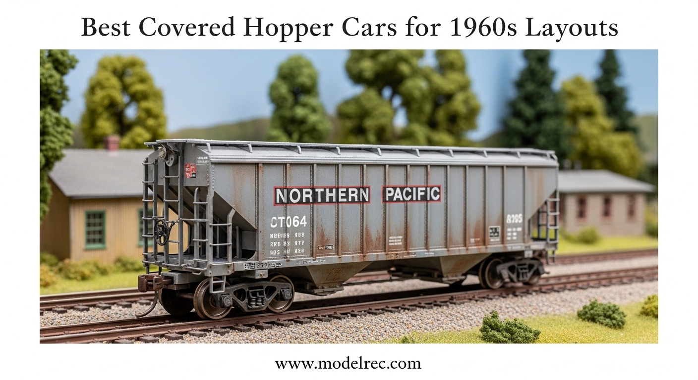 Best Covered Hopper Cars for 1960s Layouts