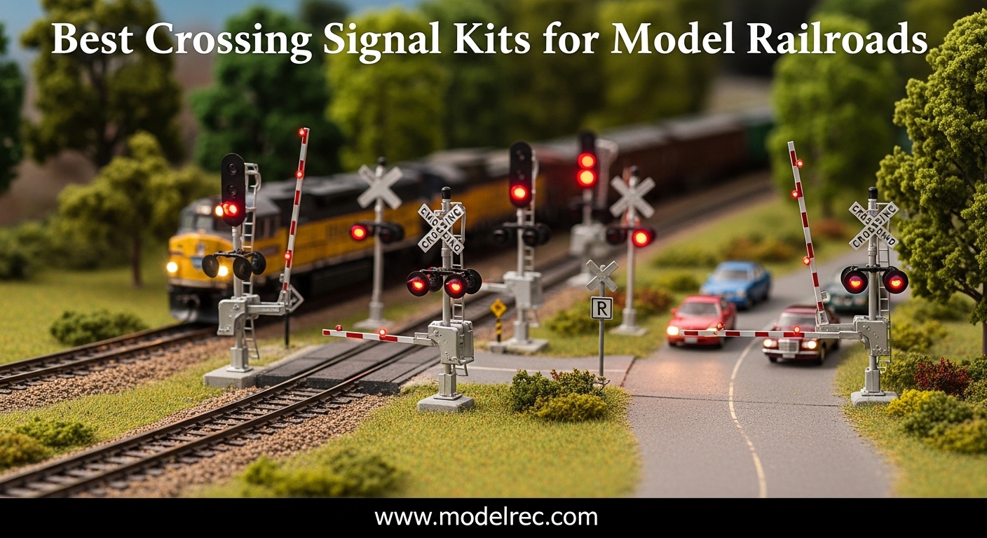 Best Crossing Signal Kits for Model Railroads
