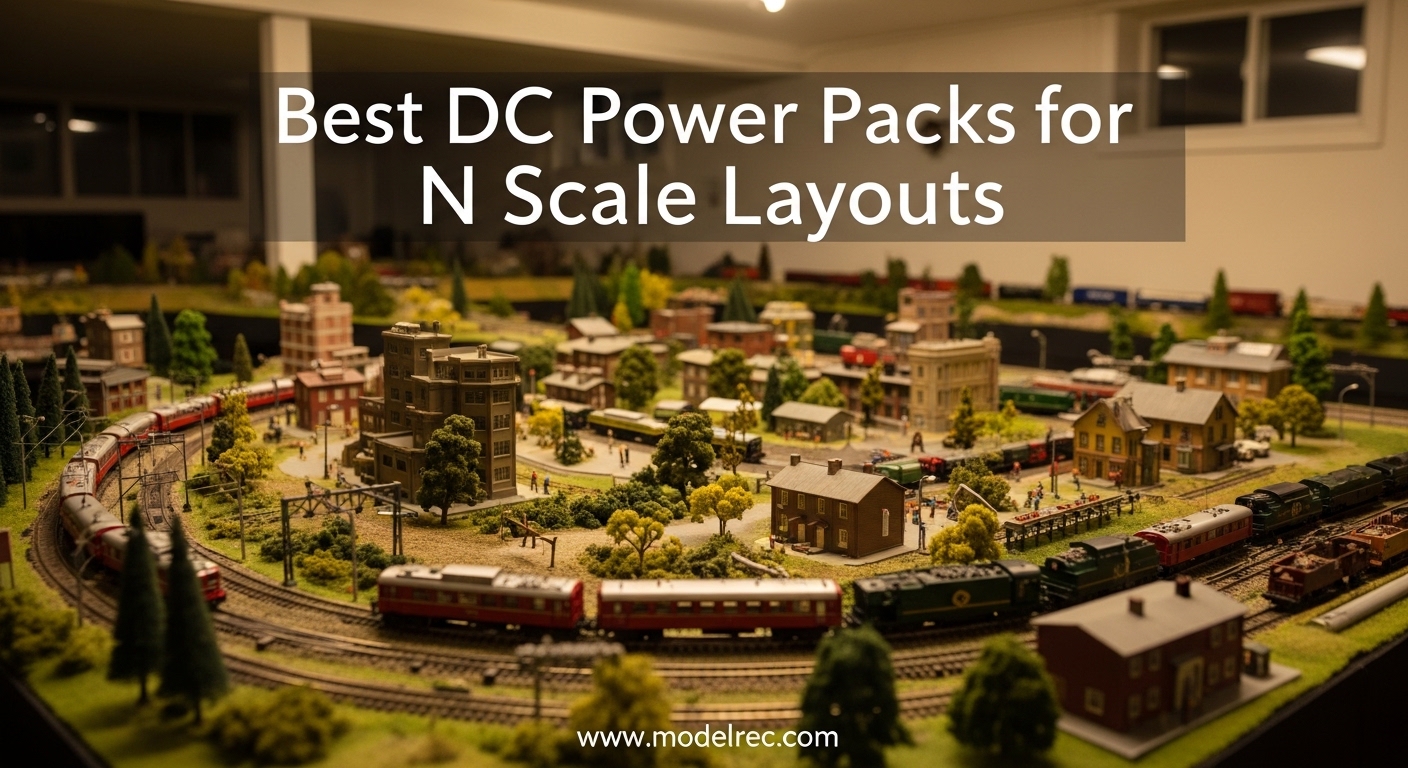 Best DC Power Packs for N Scale Layouts