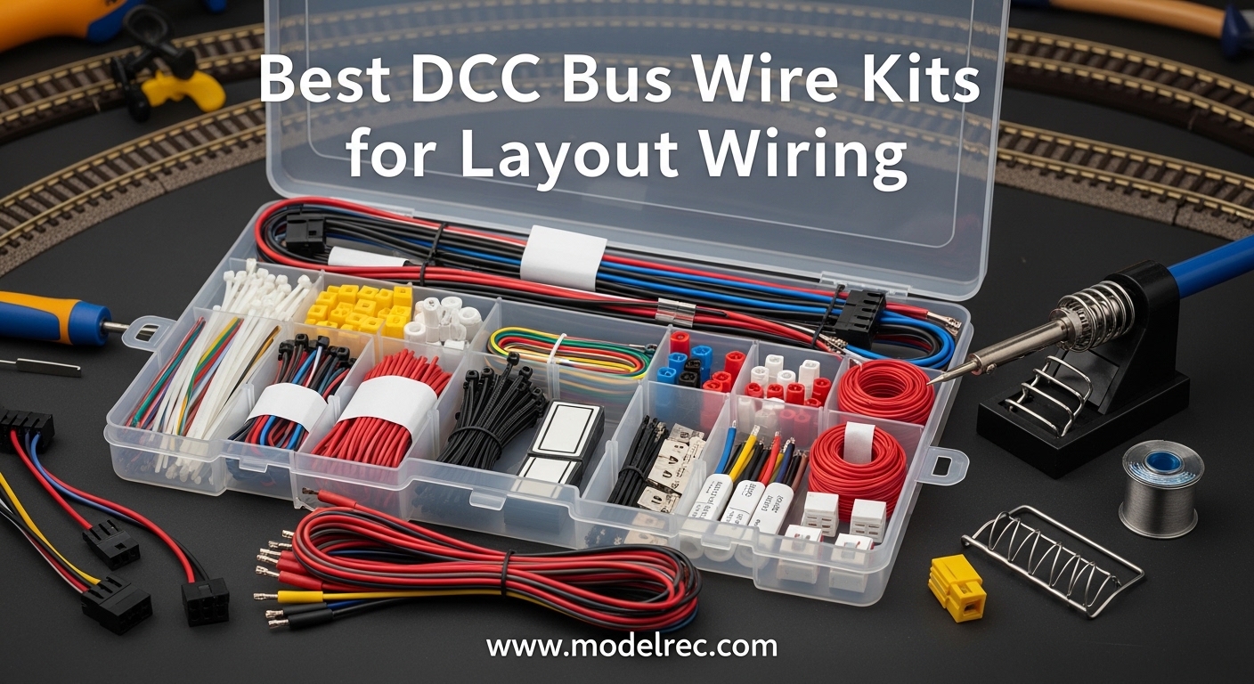 Best DCC Bus Wire Kits for Layout Wiring