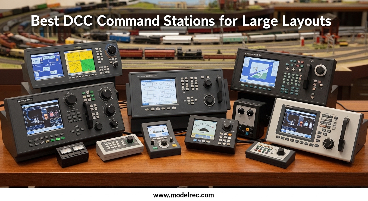 Best DCC Command Stations for Large Layouts
