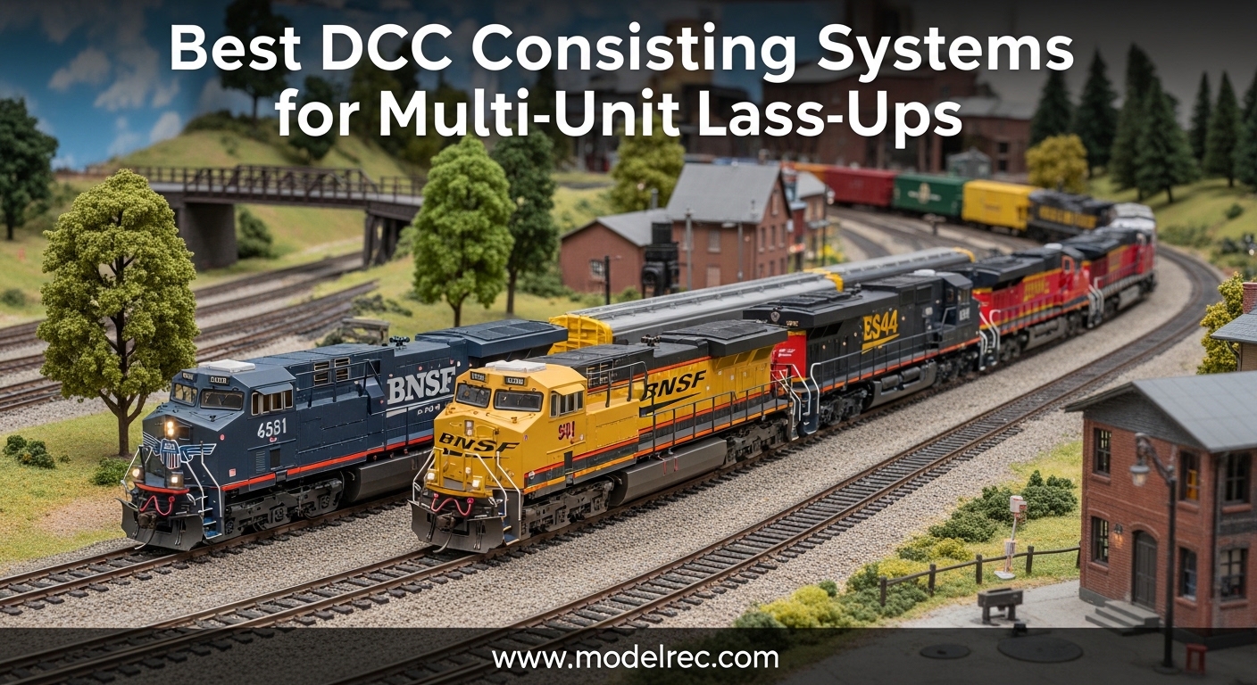 Best DCC Consisting Systems for Multi-Unit Lash-Ups