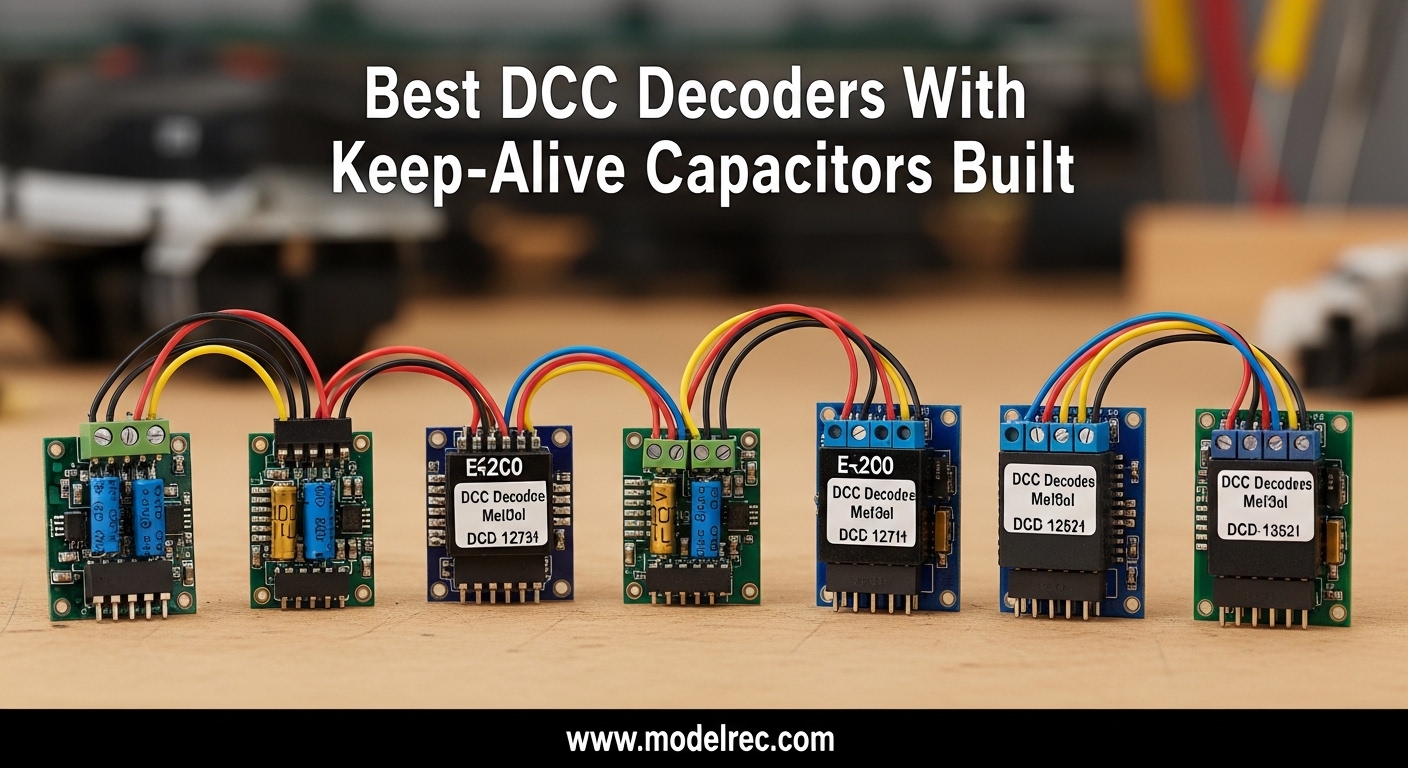 Best DCC Decoders With Keep-Alive Capacitors Built
