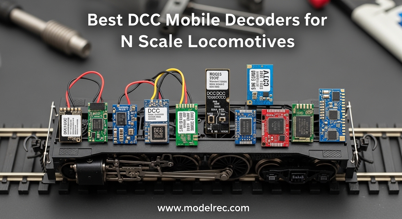 Best DCC Mobile Decoders for N Scale Locomotives