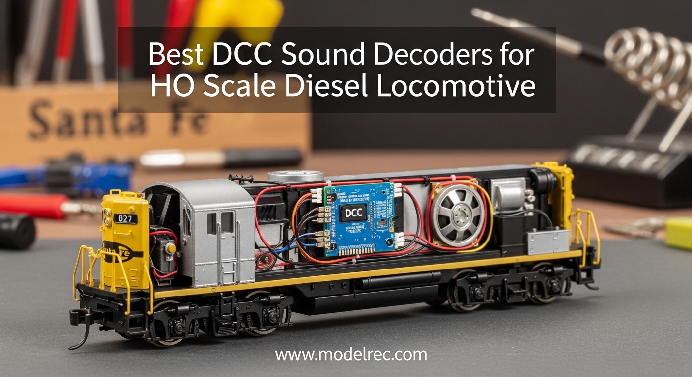 Best DCC Sound Decoders for HO Scale Diesel Locomotives