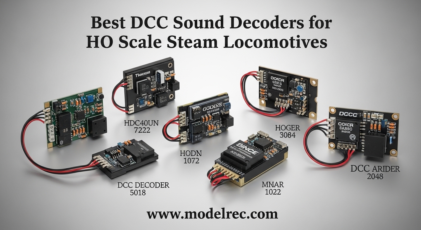 Best DCC Sound Decoders for HO Scale Steam Locomotives