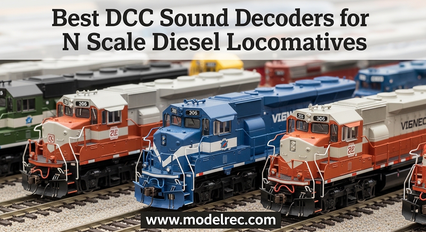 Best DCC Sound Decoders for N Scale Diesel Locomotives
