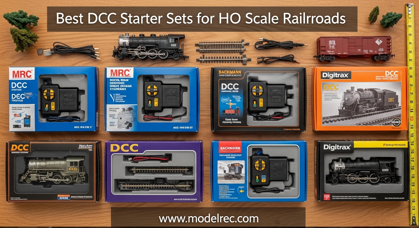 Best DCC Starter Sets for HO Scale Railroads