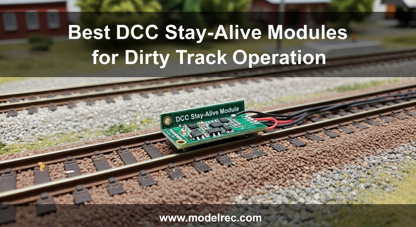 Best DCC Stay-Alive Modules for Dirty Track Operation