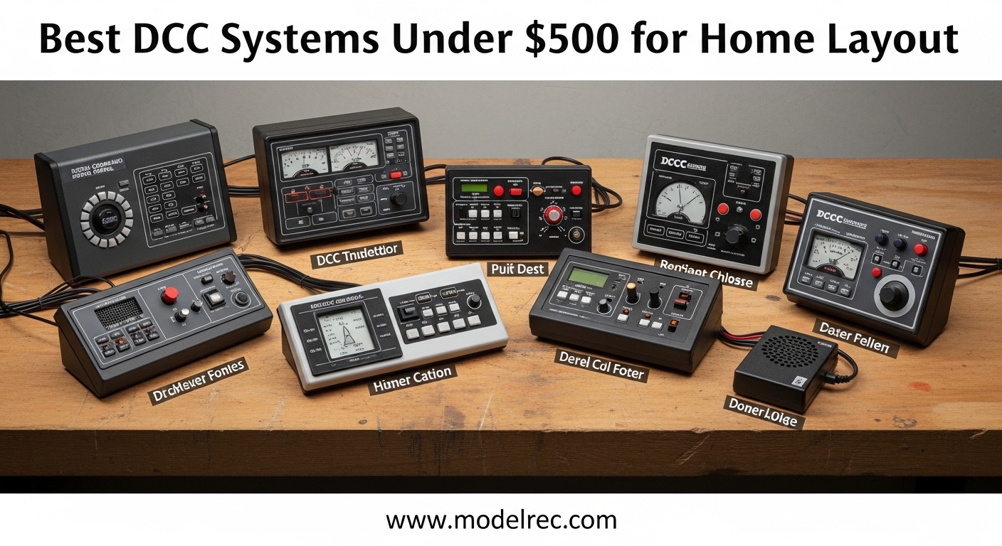 Best DCC Systems Under $500 for Home Layout