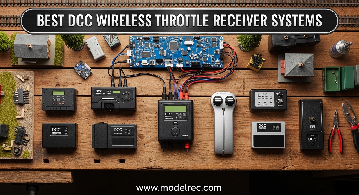 Best DCC Wireless Throttle Receiver Systems