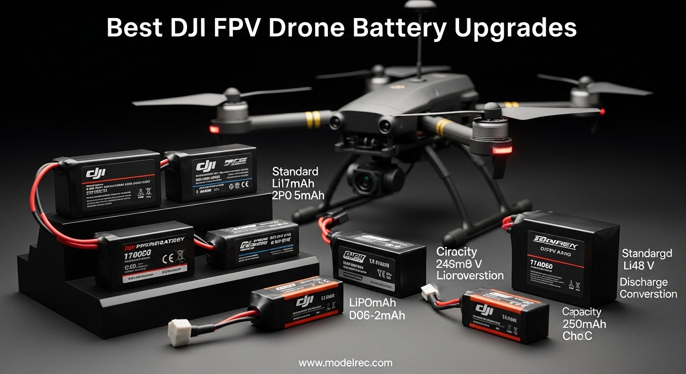 Best DJI FPV Drone Battery Upgrades
