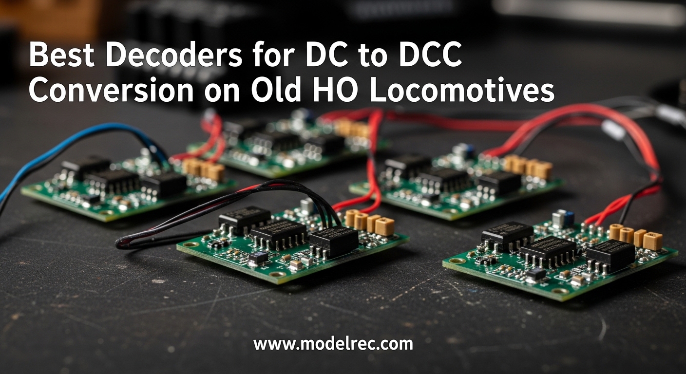Best Decoders for DC to DCC Conversion on Old HO Locomotives