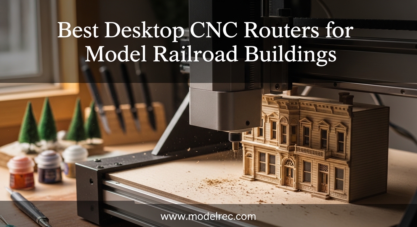 Best Desktop CNC Routers for Model Railroad Buildings