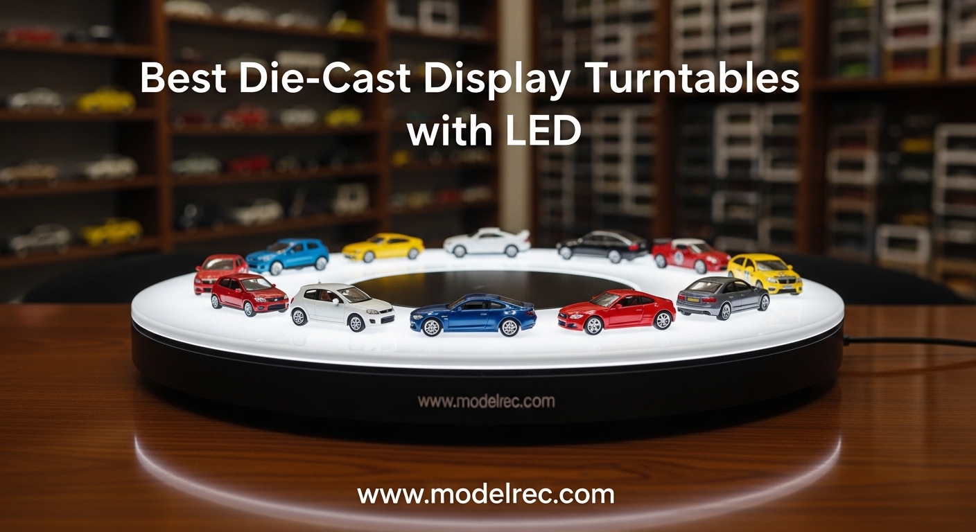 Best Die-Cast Display Turntables with LED