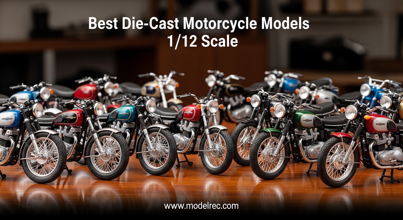 Best Die-Cast Motorcycle Models 1-12 Scale