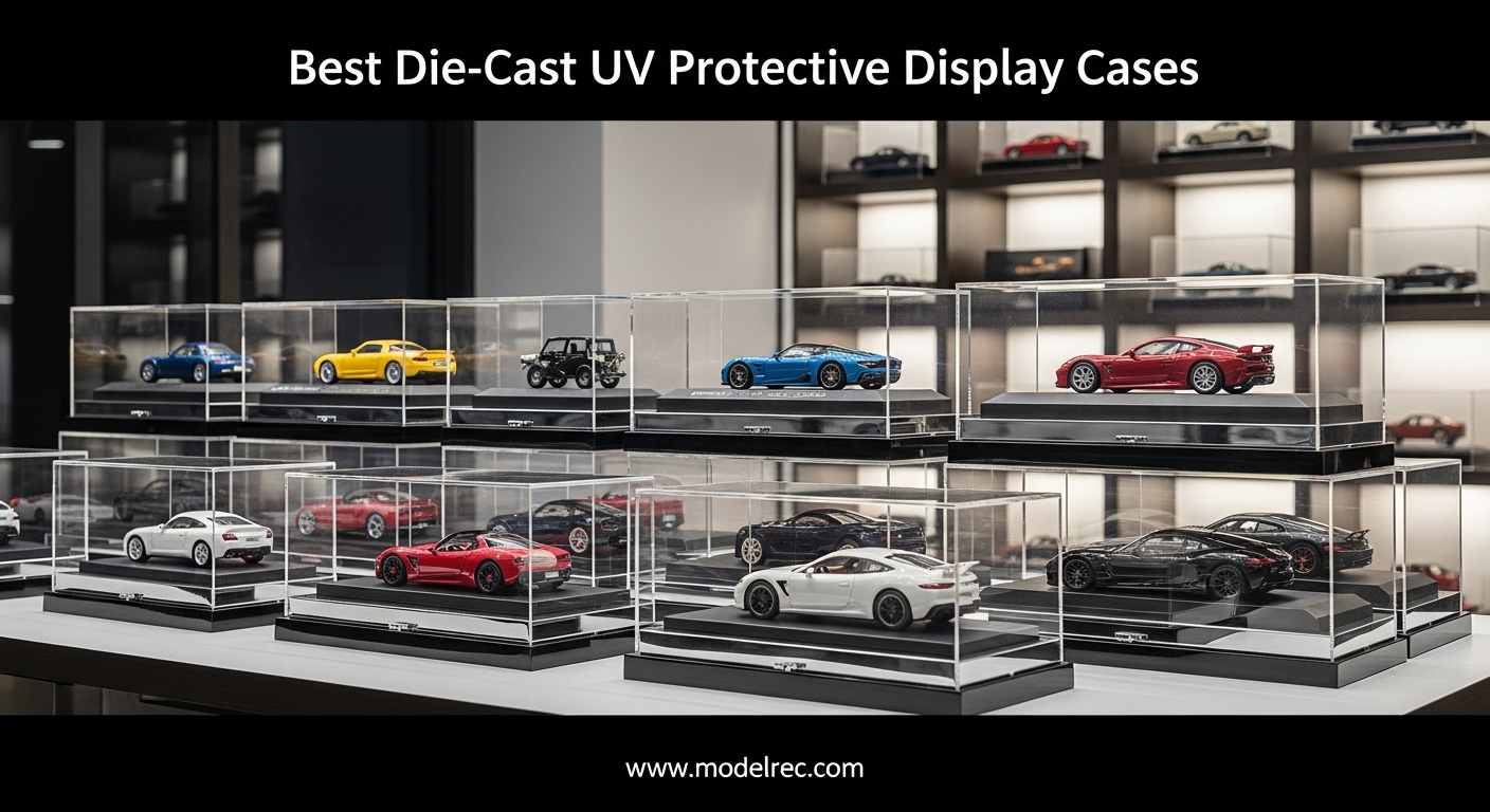 Best Die-Cast UV-Protective Display Cases