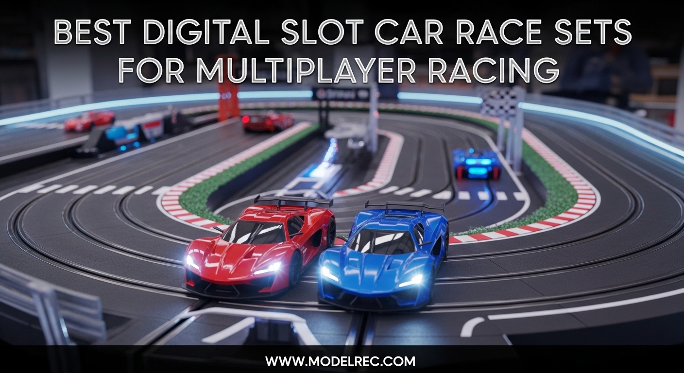 Best Digital Slot Car Race Sets for Multiplayer Racing