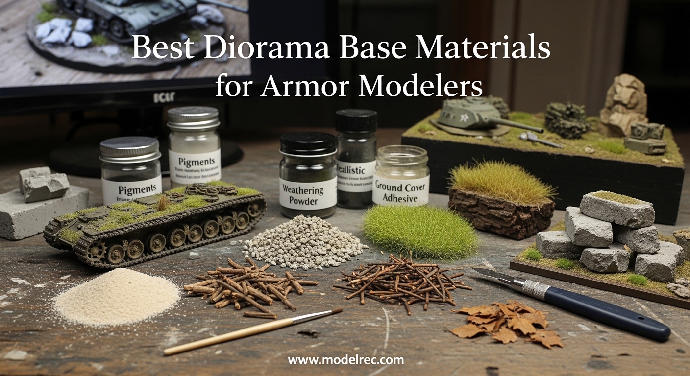 Best Diorama Base Materials for Armor Modelers