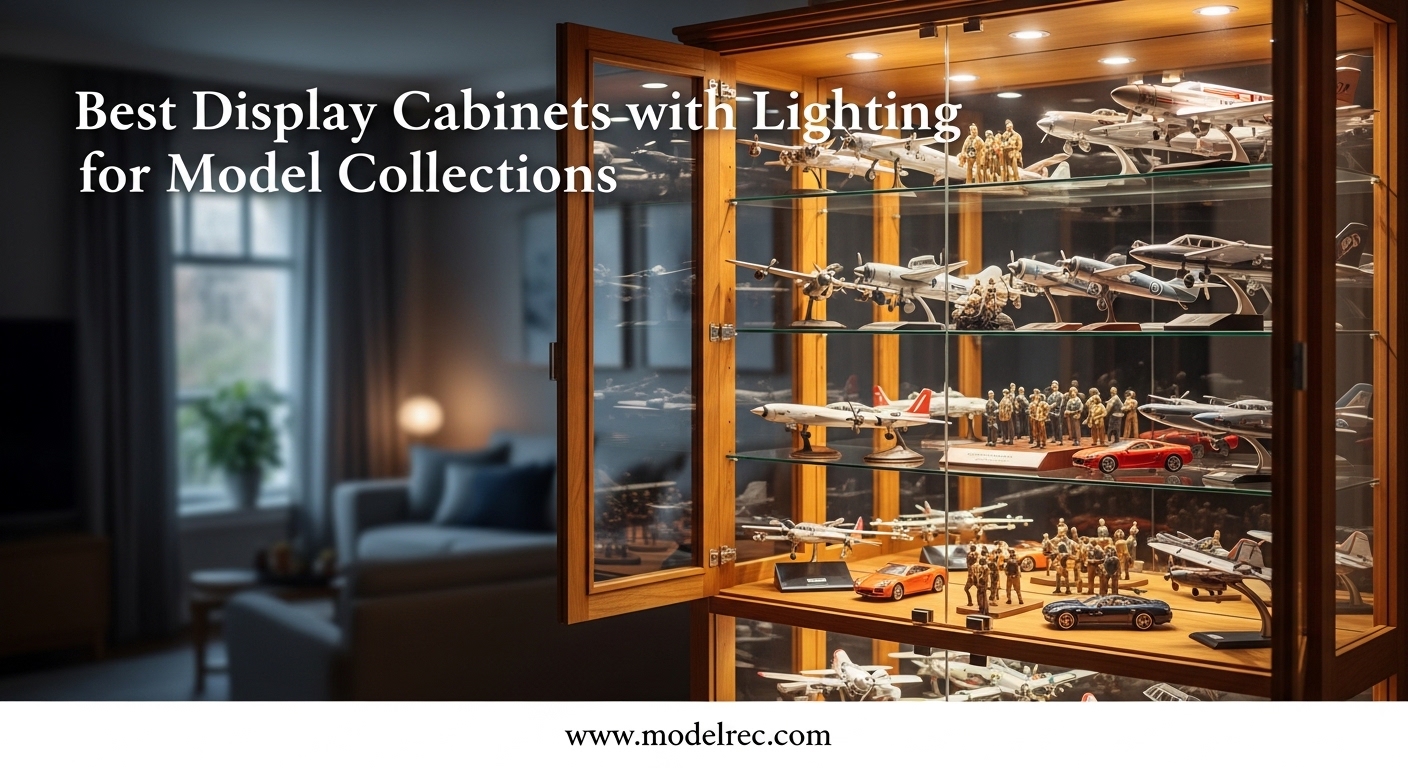 Best Display Cabinets with Lighting for Model Collections