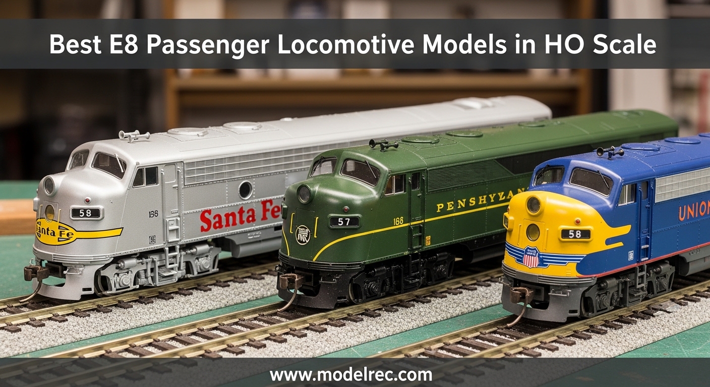 Best E8 Passenger Locomotive Models in HO Scale