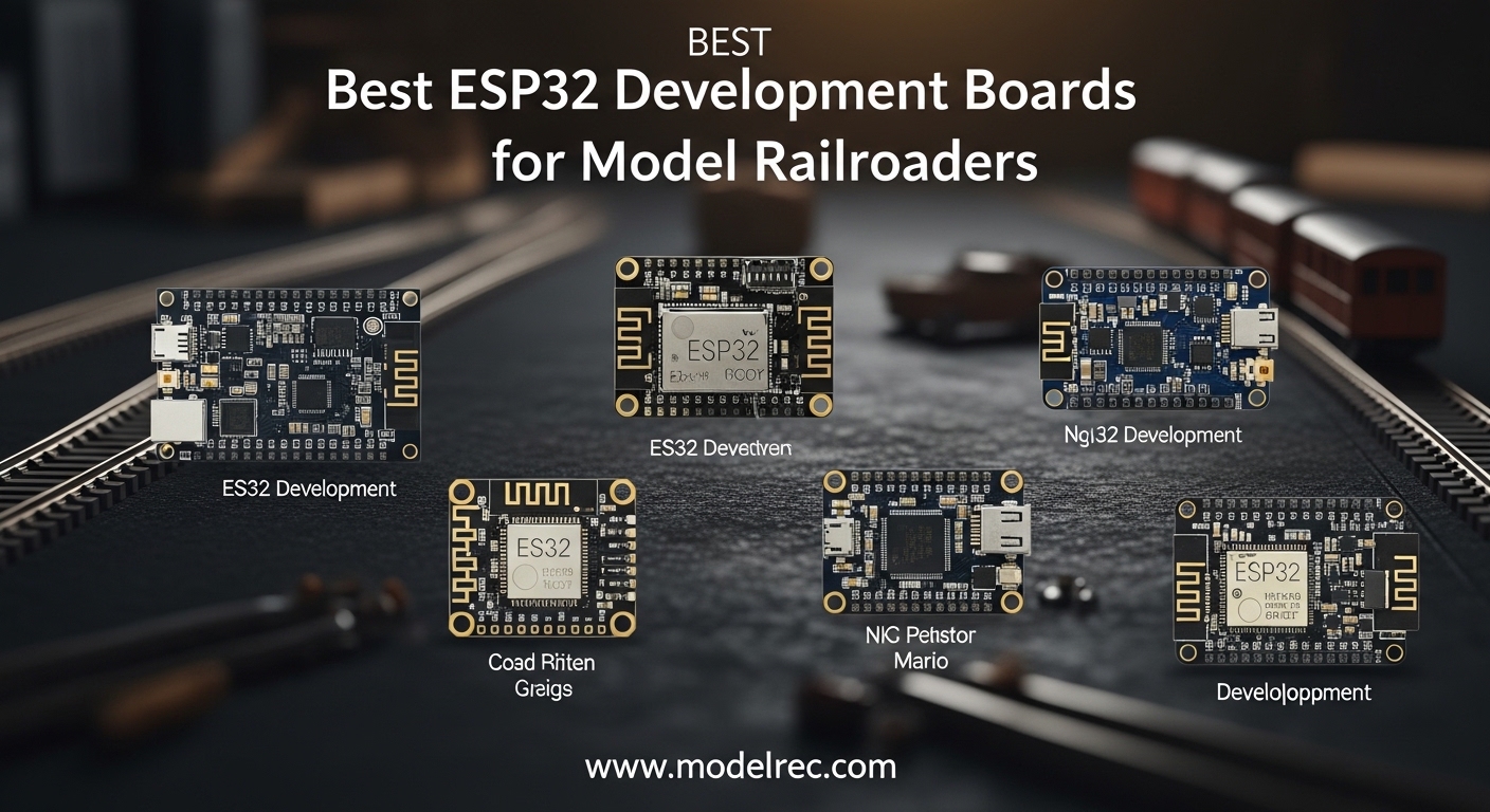 Best ESP32 Development Boards for Model Railroaders
