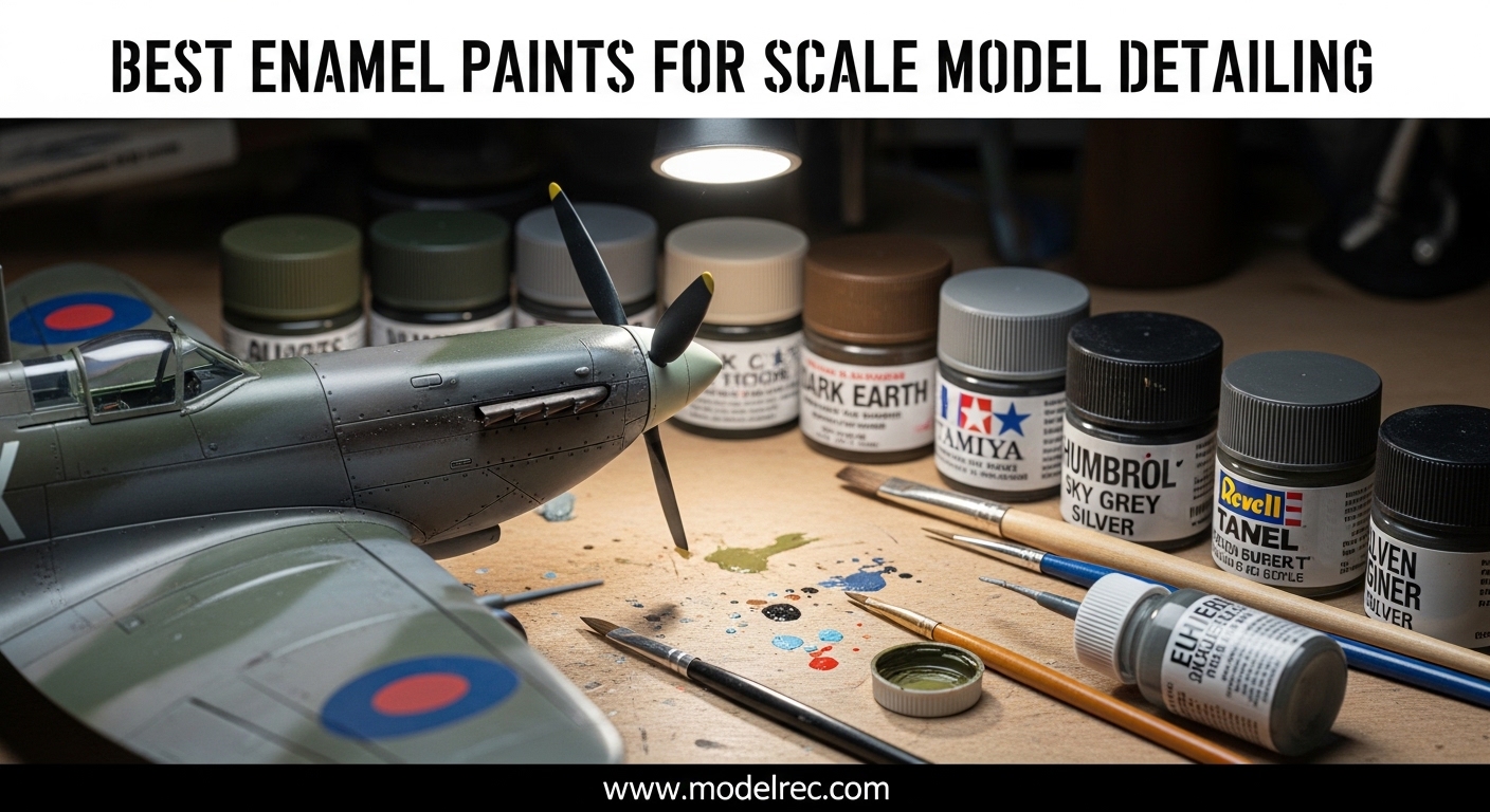 Best Enamel Paints for Scale Model Detailing