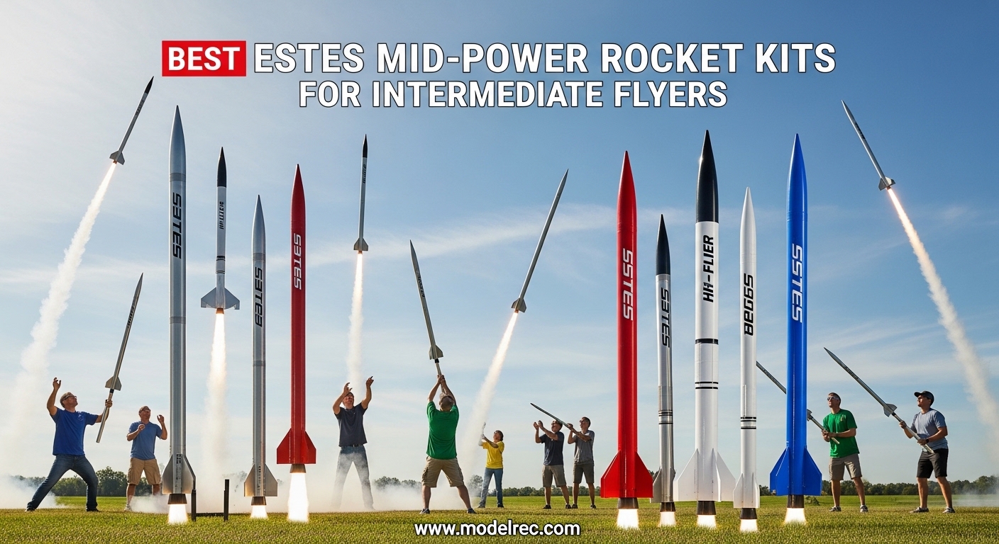 Best Estes Mid-Power Rocket Kits for Intermediate Flyers