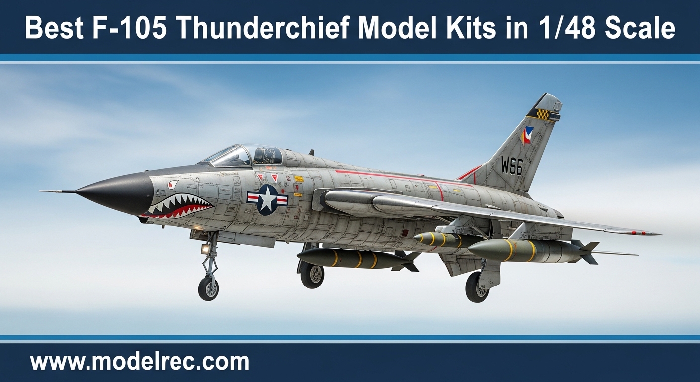 Best F-105 Thunderchief Model Kits in 148 Scale