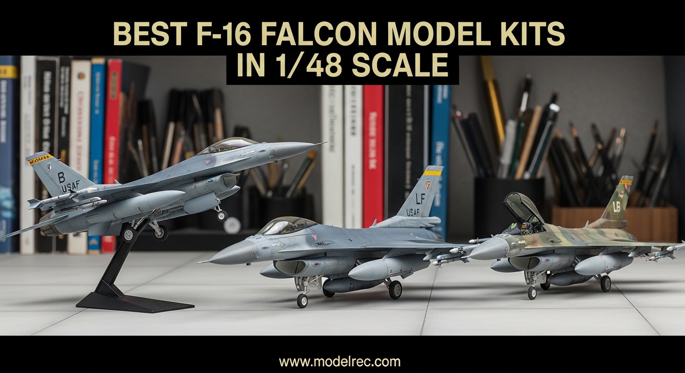 Best F-16 Falcon Model Kits in 148 Scale