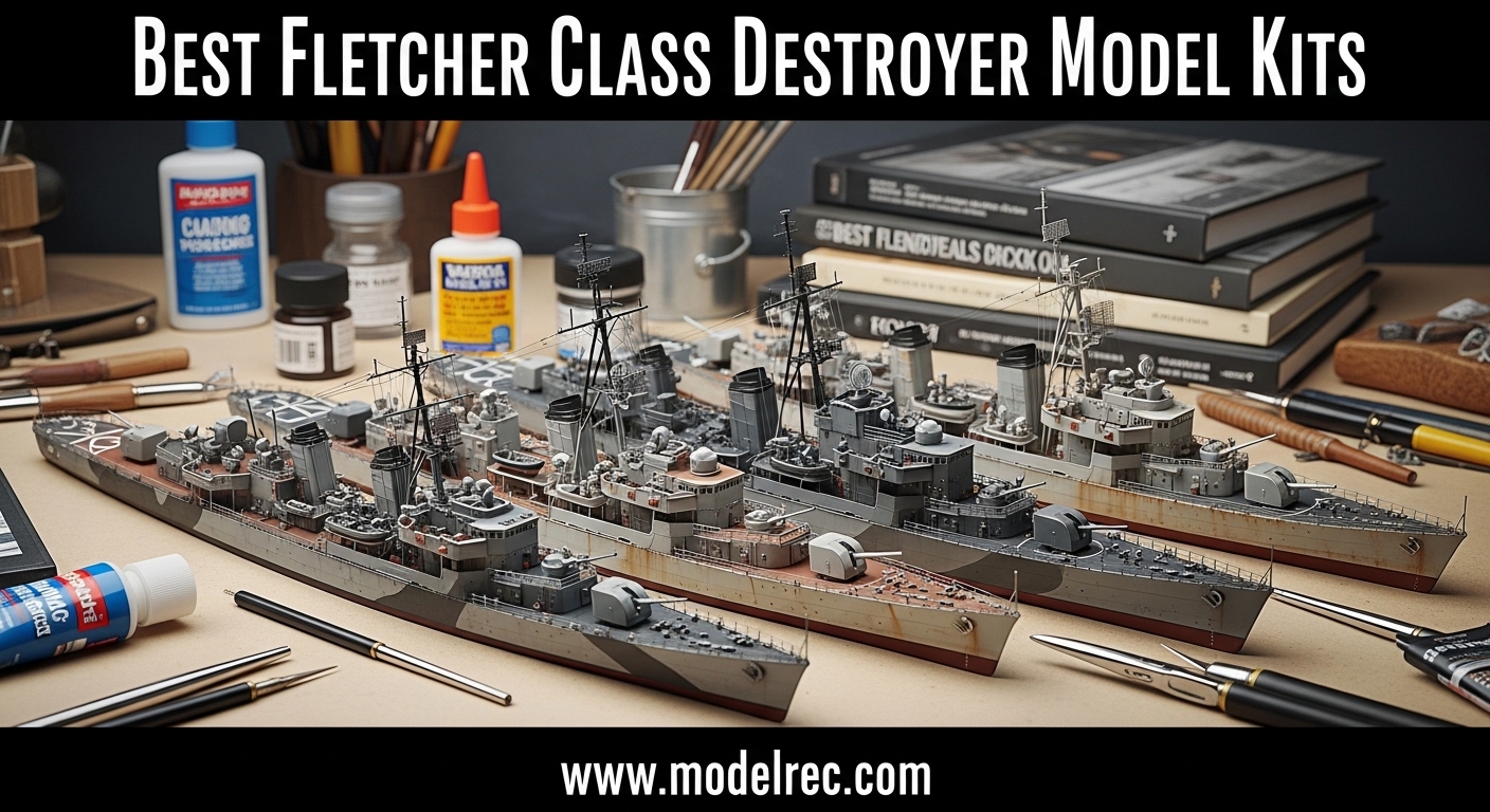 Best Fletcher-Class Destroyer Model Kits