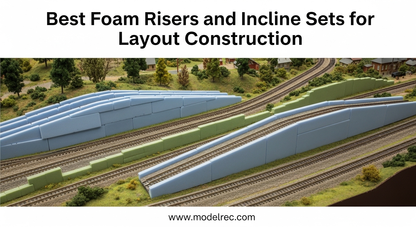 Best Foam Risers and Incline Sets for Layout Construction