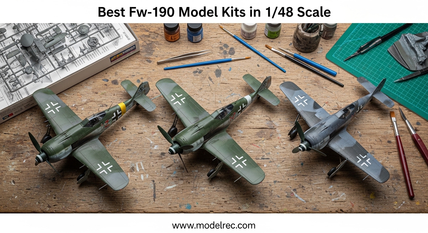 Best Fw-190 Model Kits in 148 Scale
