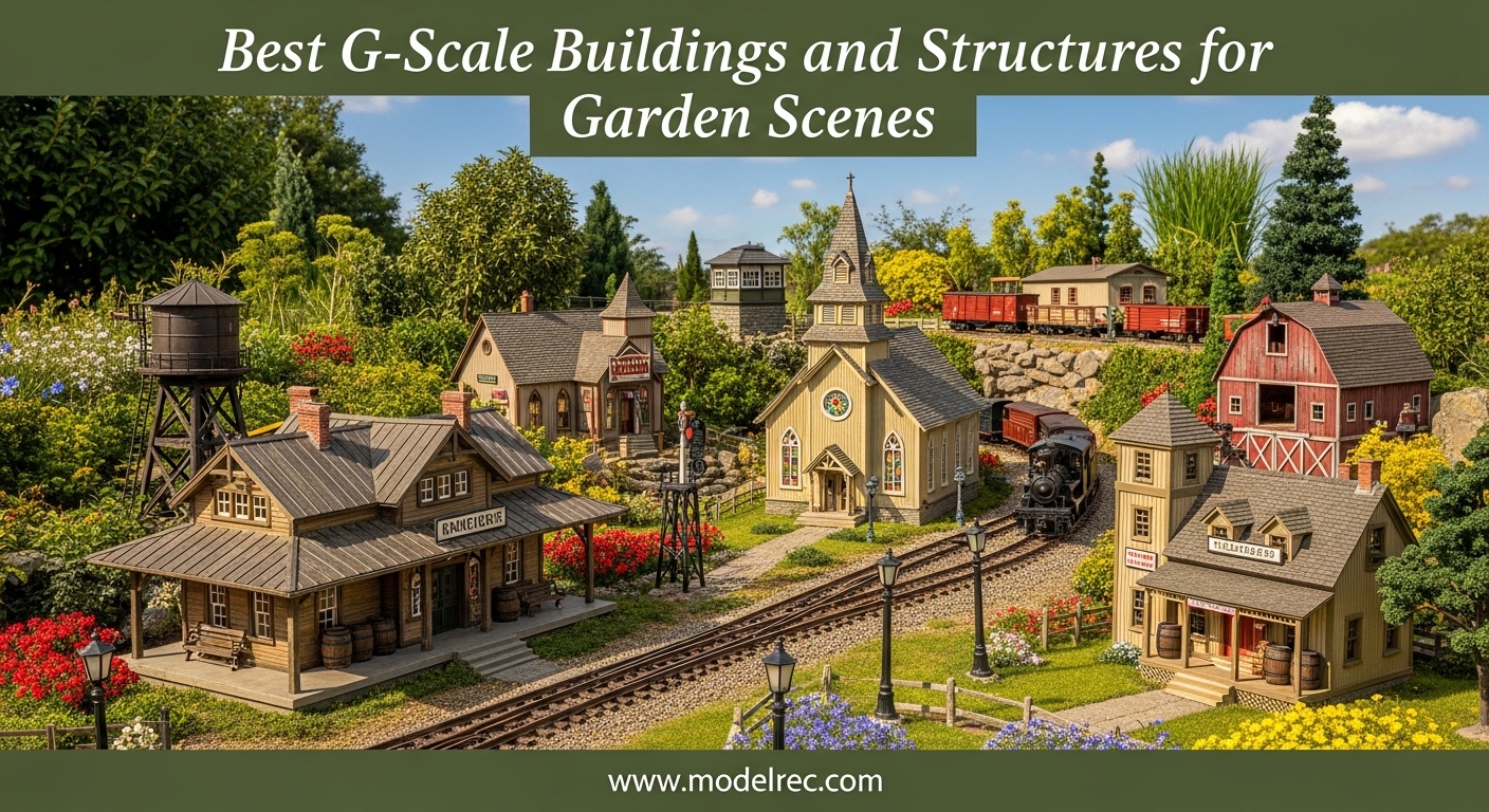 Best G-Scale Buildings and Structures for Garden Scenes