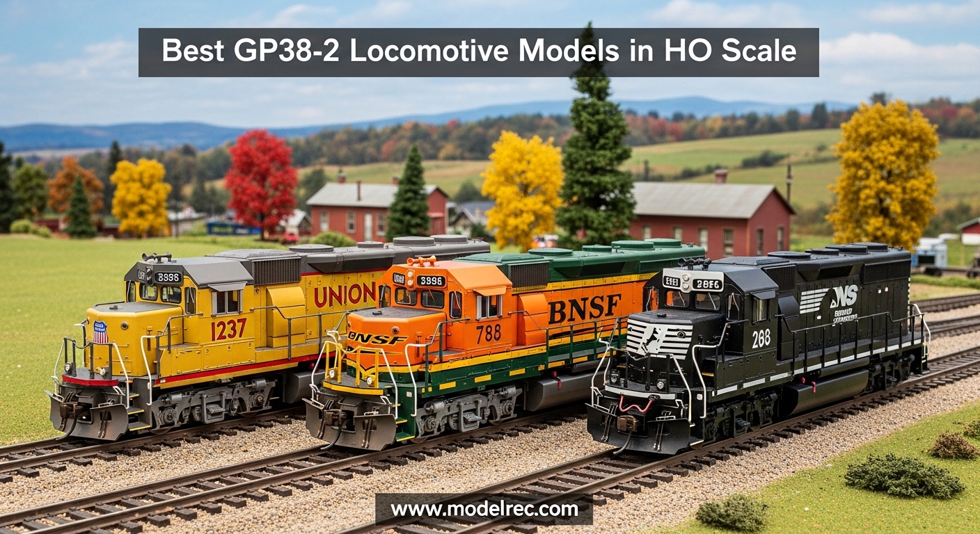 Best GP38-2 Locomotive Models in HO Scale