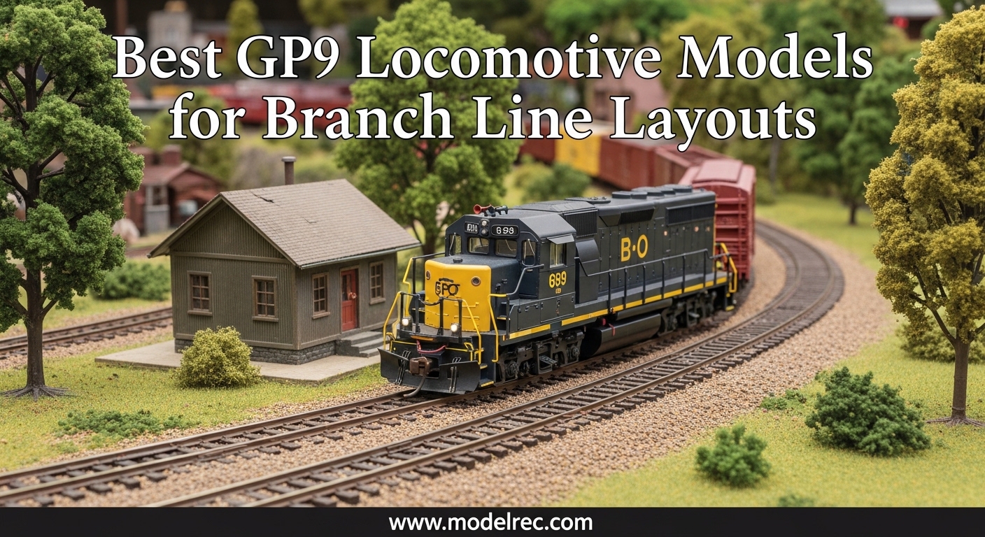 Best GP9 Locomotive Models for Branch Line Layouts