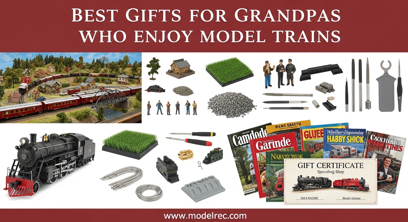 Best Gifts for Grandpas Who Enjoy Model Trains