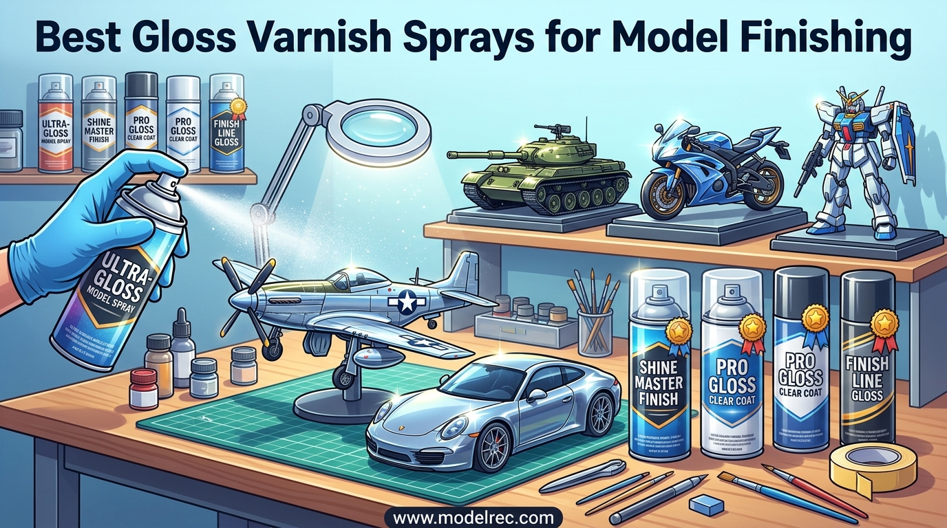 Best Gloss Varnish Sprays for Model Finishing