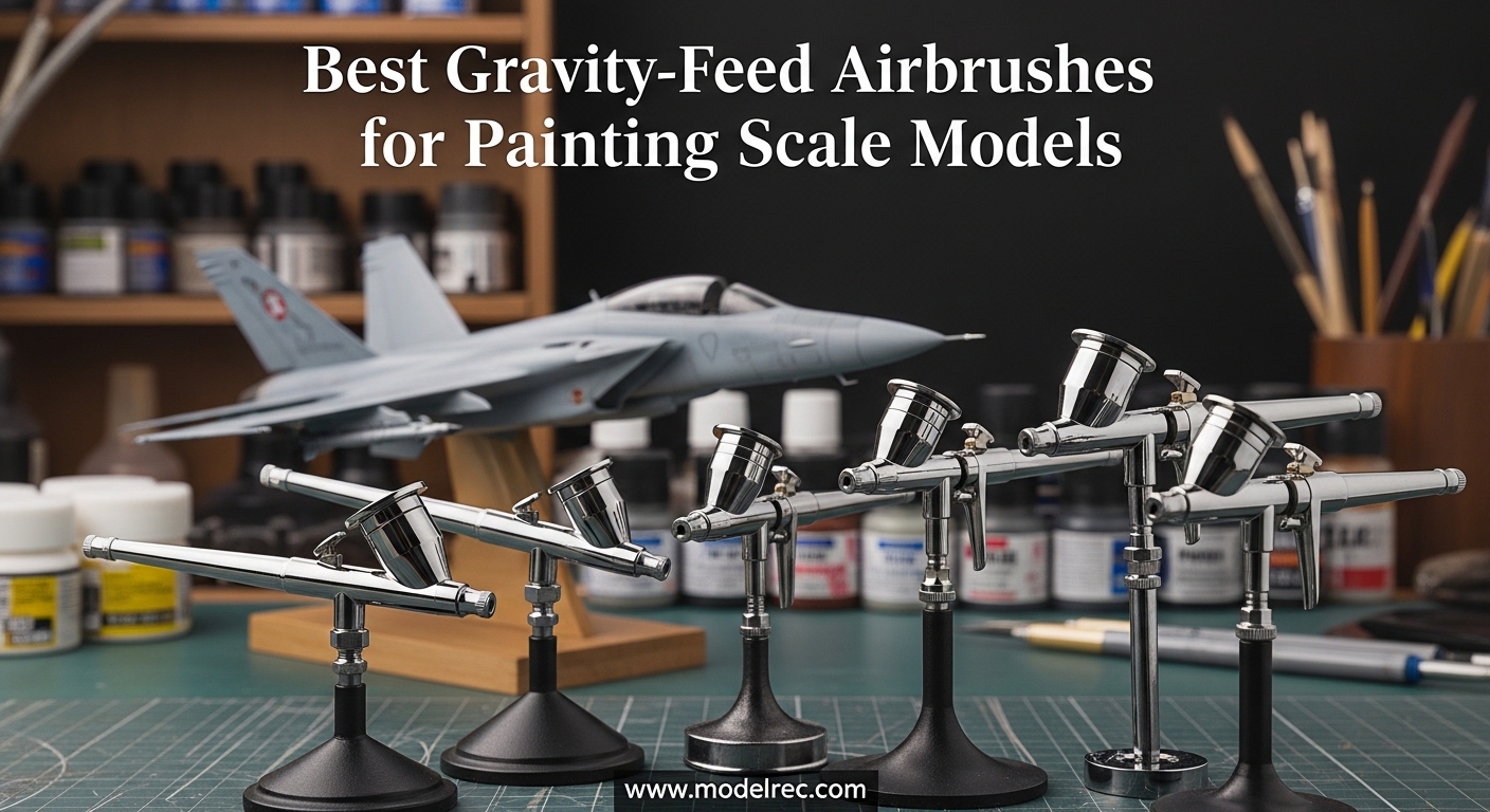 Best Gravity-Feed Airbrushes for Painting Scale Models