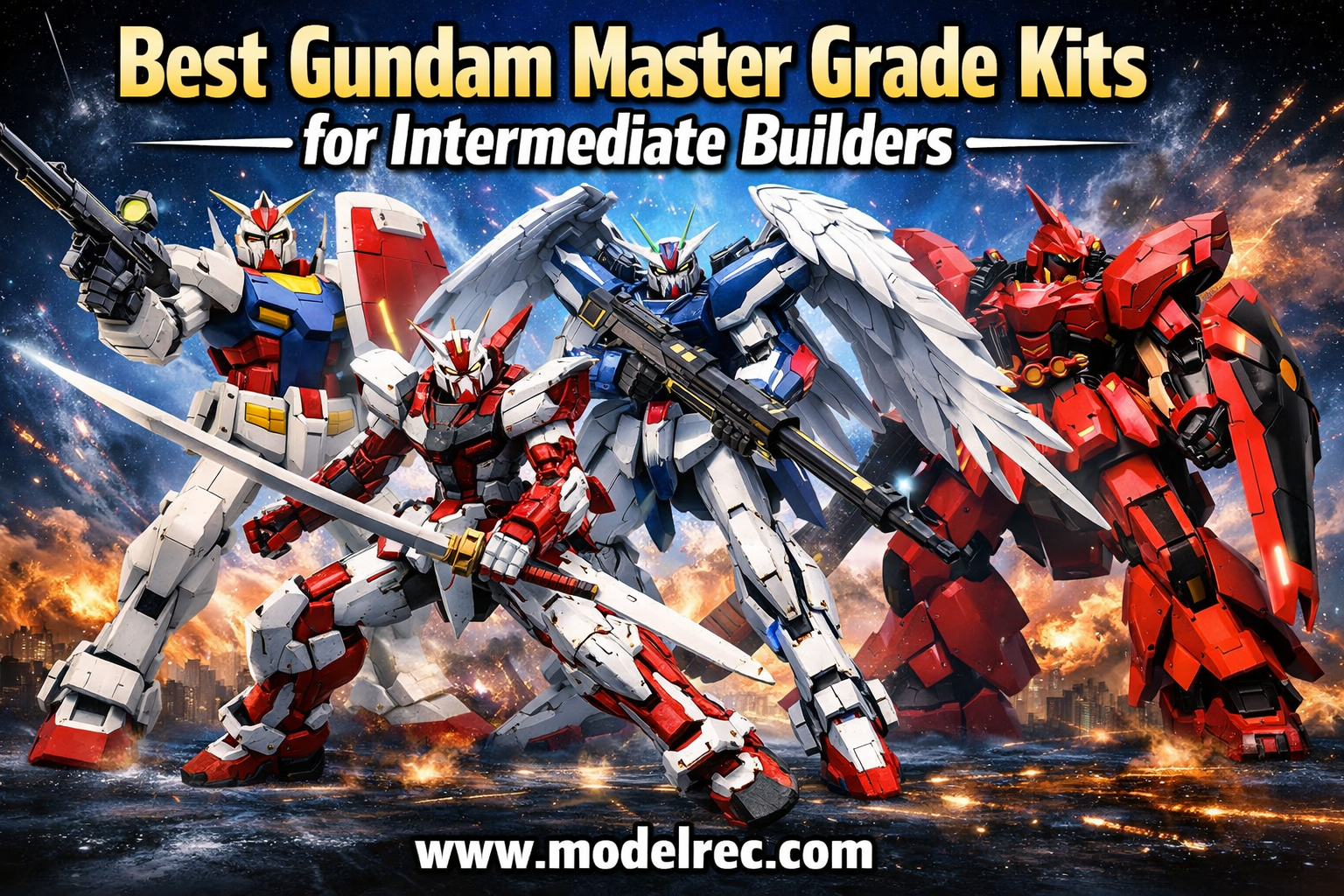 Best Gundam Master Grade Kits for Intermediate Builders